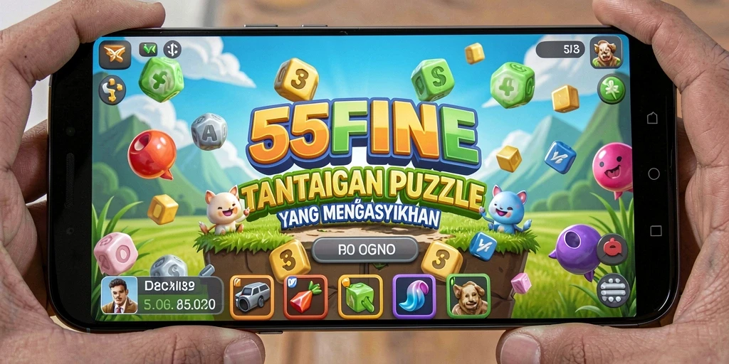 Tampilan gameplay 55FIVE yang menarik dan menantang.