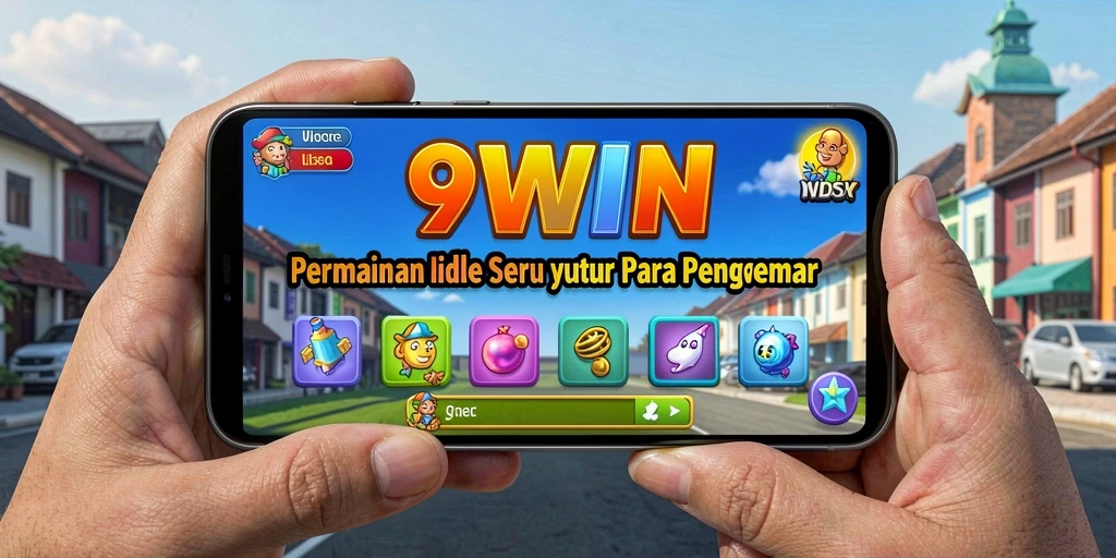 Screenshot 9WIN menampilkan gameplay Idle yang menyenangkan dan interaktif.