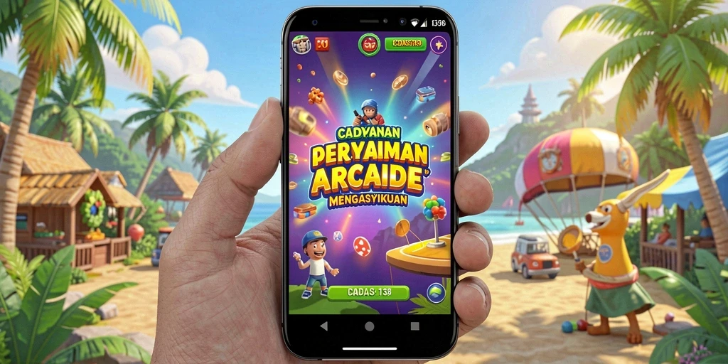 Screenshot permainan menunjukkan aksi seru dan grafis menawan dari CADAS138.