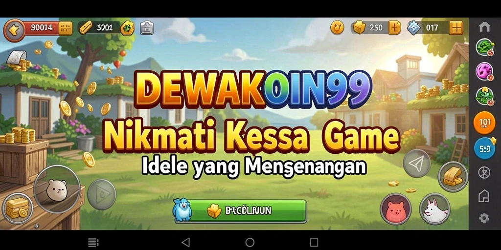 Tampilan gameplay DEWAKOIN99 yang seru dan interaktif.