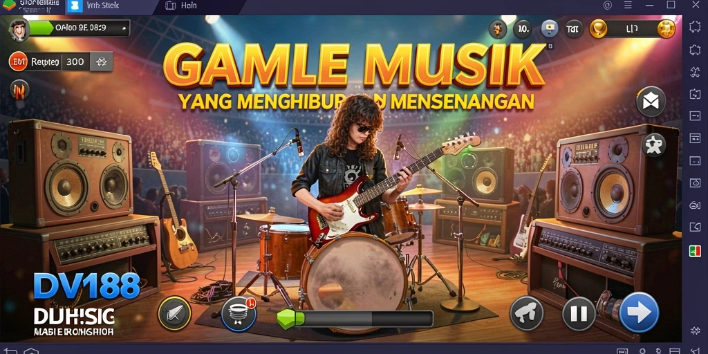Tampilan gameplay DV188 yang penuh warna dan menarik.