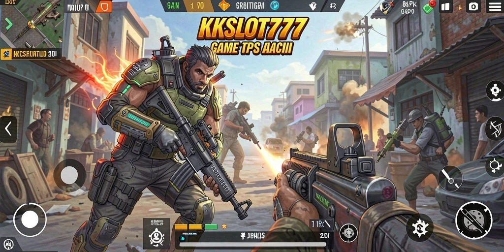 Tampilan gameplay KKSLOT777 yang menegangkan saat pertempuran berlangsung.