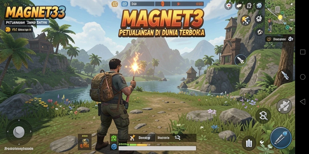 Tampilan gameplay MAGNET33 yang memukau dengan dunia terbuka.