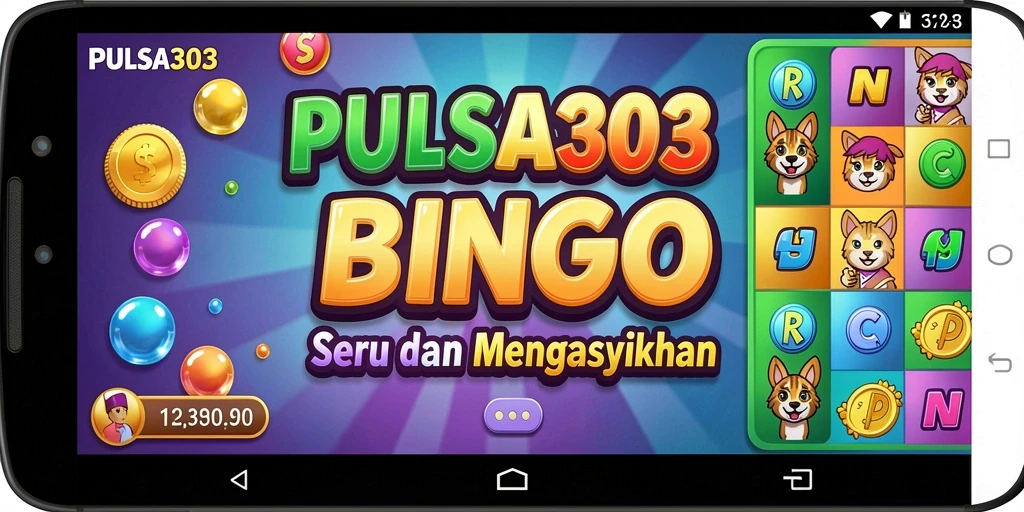 Tampilan gameplay seru dari PULSA303 dengan Bingo klasik.
