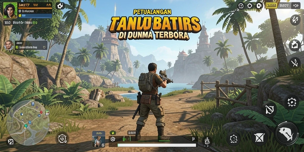 Gameplay SATU77 menampilkan aksi mendebarkan di dunia terbuka yang luas.