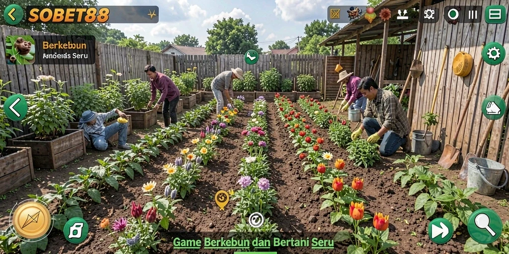 Tampilan screenshot gameplay SOBET88 yang menarik dan penuh warna.