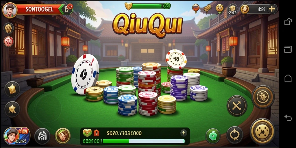 Tampilan gameplay QiuQiu yang menarik di SONTOGEL.