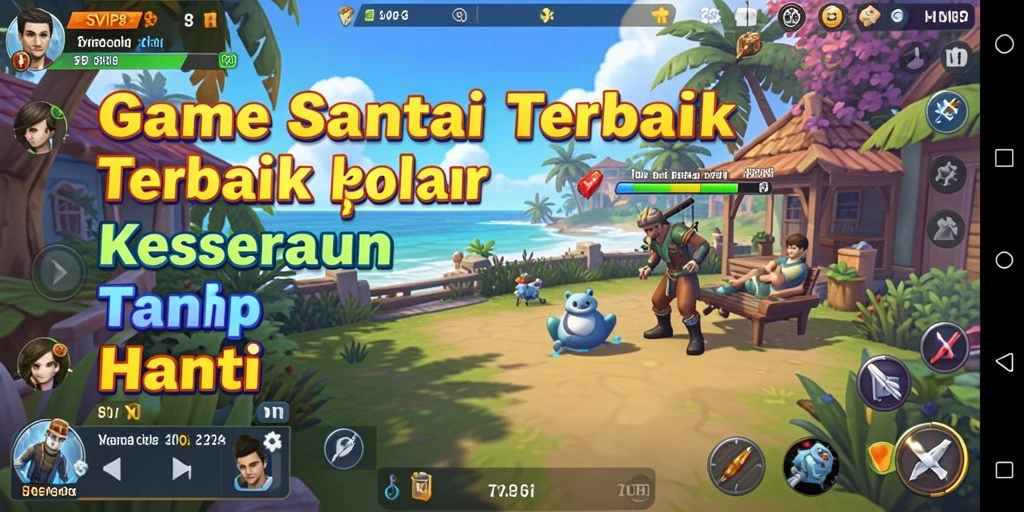 Screenshot gameplay SVIP8 menampilkan aksi seru dalam suasana santai.